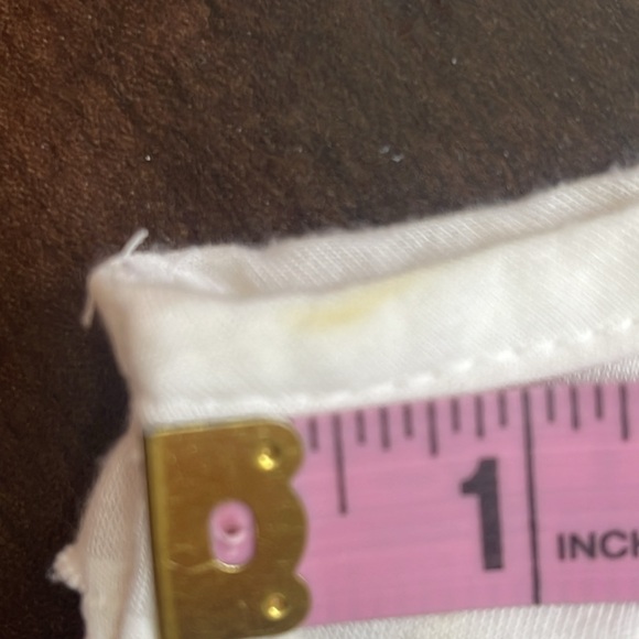 TWENTY Tank Top - Rounded Neckline mesh type fabric with cuts all over Juniors L - Picture 9 of 12